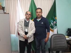 Alexandre Martins, Gerente do SICOOB e Prefeito Juliano