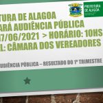 Prefeitura de Alagoa realizará Audiência Pública dia 17/06