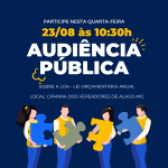 Prefeitura de Alagoa realizará Audiência Pública na próxima quarta-feira 23/08
